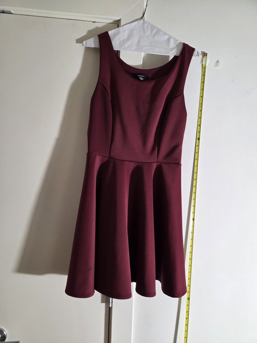 Forever 21 Girls' Sleeveless Wine Red Party Dress
